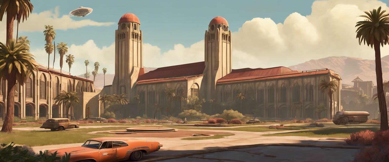 Stanford Campus in the year 2100 (Fallout Edition) — Illustration #3