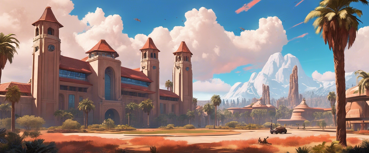Stanford Campus in the year 2100 (Horizon Edition) — Illustration #3